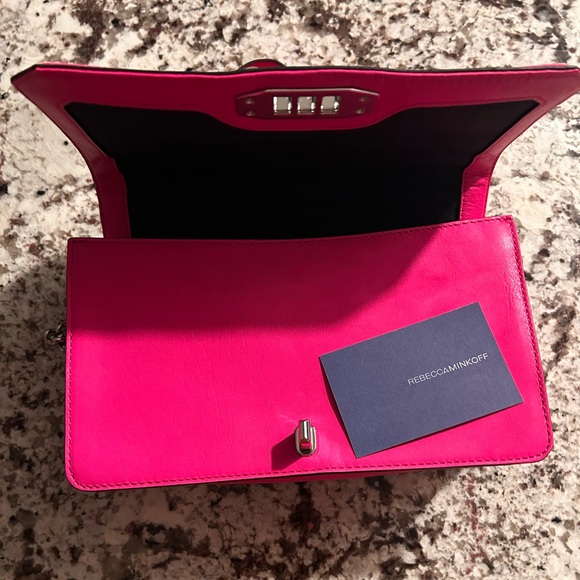 Rebecca Minkoff Chevron Quilted Leather Crossbody Bag - Picture 6 of 6